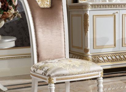 6 Chairs SET Dining room E62 DESIGN Wood Chair Suite ANTIQUE STYLE BAROQUE